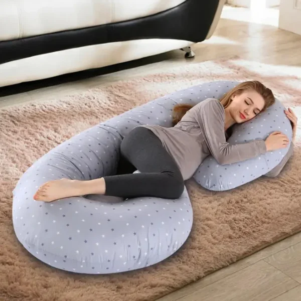 Coussin de grossesse en forme de C – Image 2